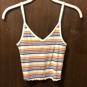 Striped tank top